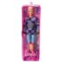 Păpușă Barbie Ken „Fashionist în pulover cu carouri”