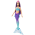 Papușa Barbie Dreamtopia „Sirena cu păr violet”