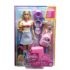 Păpușa Barbie cu accesorii și set de voiaj Malibu