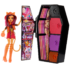 Set de joc Monster High Neon Frigh „Toralei Stripe și Secrete din șifonier”