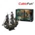 3D PUZZLE Queen Anne’s Revenge LED