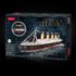 3D Puzzle „Titanic” cu iluminare LED, 266 elemente