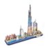 3D Puzzle „Dubai” cu iluminare LED, 182 elemente