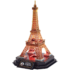 3D Puzzle “Turnul Eiffel” cu iluminare LED, 51 elemente