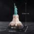 3D Puzzle “Statuia Libertății” cu iluminare LED, 79 elemente