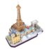 3D puzzle „Atracții turistice în Paris”, 114 elemente