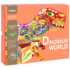 Puzzle cu formă neobișnuită „Lumea dinozaurilor”, 280 elem.