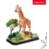 3D puzzle „Girafa”, 43 elemente