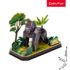 3D puzzle „Gorilă”, 34 elemente