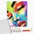 Pictură pe numere 40*50 сm (fără cutie) – Femeie în culori