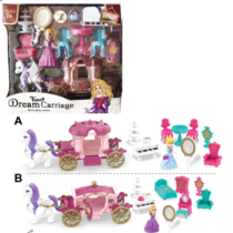 Set de joacă „Trăsura prințesei”, 2 modele