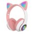 Căști Bluetooth Cat Ear (urechi luminiscente)