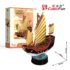 3D PUZZLE Chinese Sailboat