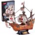 3D Puzzle Nava amiral a lui Cristofor Columb „Santa Maria”, 82 elemente