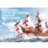 3D Puzzle Nava amiral a lui Cristofor Columb „Santa Maria”, 82 elemente