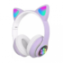 Căști Bluetooth Cat Ear (urechi luminiscente)