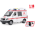 1:16 Ambulanță cu inerție (lumini /sunete/ușile se deschid)