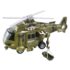 1:20 Elicopter militar cu fricțiune (lumini /sunete)