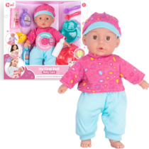 Set de joc „Bebeluş în pijama roz”