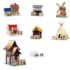 3D PUZZLE TRADITIONAL HOUSES