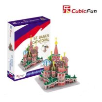 3D puzzle „Catedrala Sf. Vasile”, 92 elemente