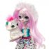 Papusa Enchantimals Sybill Snow Leopard & Flake