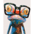 Pictură pe numere 40*50 cm (în cutie) – Broasca cu ochelari