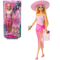 Set de joc Barbie „Plimbare pe plajă”