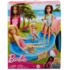 Set de joc Barbie „Odihnă la piscină”