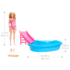 Set de joc Barbie „Odihnă la piscină”