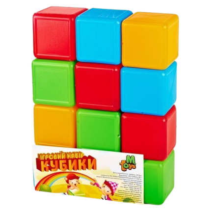 Cuburi Colorate 12 buc.