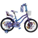 BICICLETĂ 18″ (cadru oțel, frînă de mînă) Bicicleta 18" cu cadru din oțel și frână manuală este alegerea perfectă pentru copii și adolescenți care încep să învețe ciclismul. Cadrul solid din oțel asigură fiabilitate și durabilitate, iar frâna manuală ajută la controlul sigur al vitezei. Bicicleta este ideală pentru plimbări prin oraș, parcuri sau în aer liber. Ușor de manevrat și confortabilă, aceasta va ajuta la dezvoltarea coordonării și încrederii pe drum.