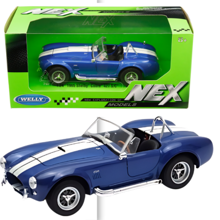 Mașina de colecție SHELBY COBRA 427 S/C 1965 1:24 Welly
