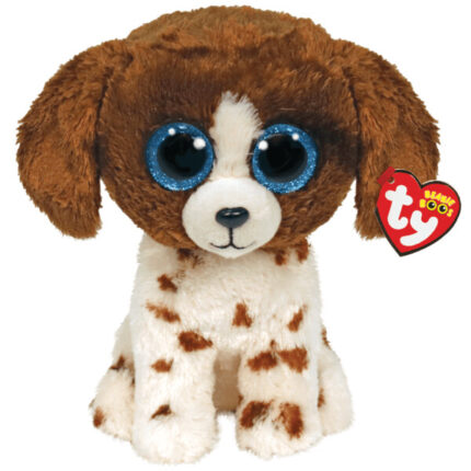 Собачка MUDDLES 15 см (Beanie Boos) TY Incorporation – это безопасные и увлекательные плюшевые игрушки, которые являются необычайно популярными среди детей со всего земного шара. Они выполнены из антиаллергенных, экологически чистых и высококачественных материалов. А при их производстве было задействовано передовое и новейшее оборудование. 	Волшебная плюшевая игрушка сделана из мягкого и приятного шелка Ty Silk. 	Блестящие глаза Beanie Boo. 	Разноцветные, текстурированные акценты Super Sparkle. 	Веселое выражение лица скрасит ваш день. 	Включает официальный Ty Heart с днем ​​​​рождения и стихотворением