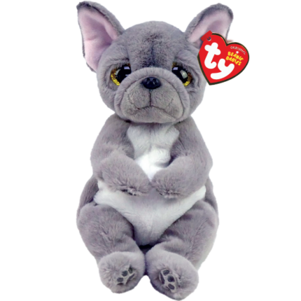 Cățelul WILFRED 20 сm (Beanie Bellies) TY Incorporation - sunt jucării de pluș distractive și inofensive, care sunt extrem de populare printre copiii din întreaga lume. Sunt fabricate din materiale anti-alergice plăcute la atingere, ecologice și de calitate înaltă. În producția lor au fost implicate echipamente de ultimă generație. 	O expresie dulce de care te vei indragosti. 	Fabricat din material Ty Silk super moale. 	Ochi strălucitori albaștri strălucitori. 	Cea mai bună îmbrățișare. 	Noul prieten pentru colecția ta. 	Fiecare pluș include Inima TY oficială cu numele, ziua de naștere și poezia personajului.
