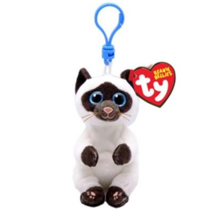 Брелочек-кошечка Miso 8,5 см (Beanie babies clip) TY Incorporation – это безопасные и увлекательные плюшевые игрушки, которые являются необычайно популярными среди детей со всего земного шара. Они выполнены из антиаллергенных, экологически чистых и высококачественных материалов. А при их производстве было задействовано передовое и новейшее оборудование.Характеристики: 	Красочная яркая ткань. 	Сверкающие блестящие глаза. 	Включает официальный Ty Heart с днем ​​​​рождения. 	размер изделия: 8,5 см, 	размер игрушки: 