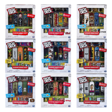 Set pentru crearea și personalizarea mini-skateboardurilor, (as.)
