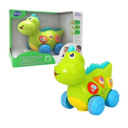 Jucarie interactiva "Dino" cu muzica si lumina