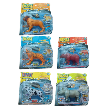 Animale-transformers „Regele animalelor”, în sortiment