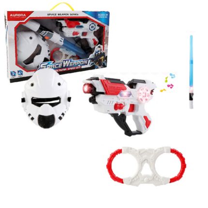 Set Gardian Spațial Intră în lumea captivantă a aventurilor cosmice cu setul Gardian Spațial! Acest pachet interesant include toate accesoriile necesare pentru jocuri de rol.Jocul cu setul Gardian Spațial dezvoltă imaginația, creativitatea și abilitățile de lucru în echipă. Oferiți-le copiilor ocazia de a deveni adevărați eroi și de a explora nesfârșitele întinderi ale Universului!