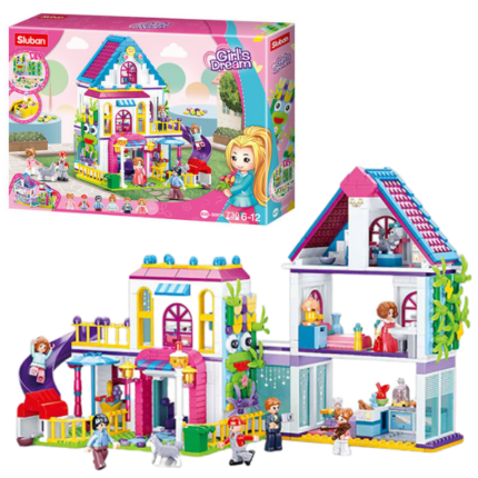 Set de construcție ”Vila de la țară”, 727 elem.