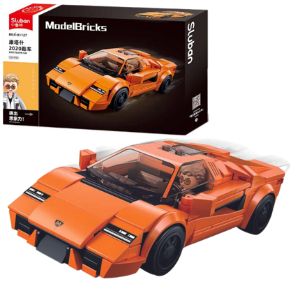 Set de construcție „Mașină sport 2020”, 264 elem. Setul de construcție de la Sluban Model Bricks „Mașină sport 2020”, vă permite să asamblați un model realist a unui automobil. Setul include 1 minifigurină. Piesele din plastic sunt de înaltă calitate, toate elementele designului se unesc în mod fiabil între ele și pot fi demontate ușor. Setul este compatibil cu modele de construcție de la producători mondiali, inclusiv Lego. 	Număr de piese: 264 	Copilul nu numai că se va bucura de procesul de asamblare, dar se va putea juca și cu modelul finisat. 	Lungimea modelului asamblat: 15,4 сmConstructorul este o jucărie educațională minunată. Un set bun de construcție pentru copii deschide spațiu pentru creativitate, oferă copilului posibilitatea de a-și arăta abilitățile și ajută la dezvoltarea acestora. Produsul este fabricat din plastic ecologic și respectă standardele sanitare și tehnice și standardele de calitate.Setul de construcție Sluban este un cadou minunat pentru un copil. Asamblarea unui set de construcție este o activitate fascinantă atât pentru băieți, cât și pentru fete. Un copil poate construi o mașină, un castel sau o fortăreață cu propriile mâini și apoi să se joace cu ele. Seturile de la producătorul Sluban dezvoltă gândirea logică și percepția tridimensională a copilului