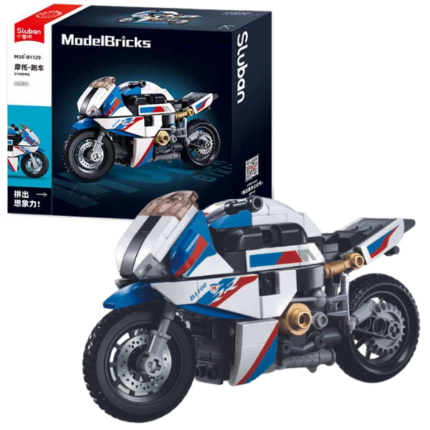 Set de construcție „Motocicleta  S1000MS”, scara 1:12, 242 elem.