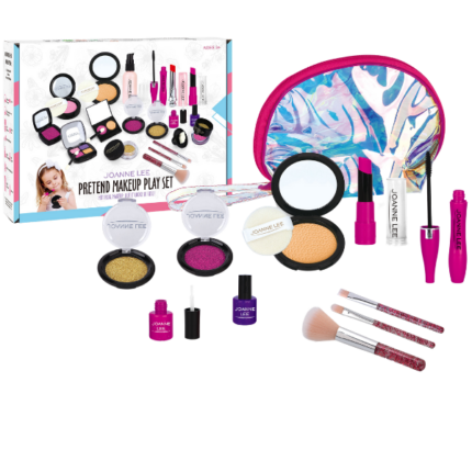 Set de joc «Primul meu set de cosmetice» Set de joc pentru fete "Primul meu set de cosmetice" Caracteristici:- există tot ce este necesar pentru ca fiecare fată să se simtă adultă;- un numar mare de accesorii nu o va lasa pe mica fashionista sa se plictiseasca."Primul meu set de cosmetice" este un set care conține tot ce este necesar pentru ca fiecare fată să se simtă adultă. Un set de jucării strălucitor sub formă de geantă cu diverse accesorii.