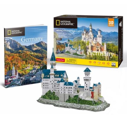 3D puzzle “Castelul Neuschwanstein”, 121 elemente (Копировать)