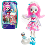 Papusa Enchantimals «Lebada Saffi & Poise» Mattel Enchantimals "Papusa Saffi Swan si figurina Poise"Lasati aceste papusi deosebite si prietenii lor animalutele sa va incante!Papusile Enchantimals sunt personaje care impartasesc o legatura speciala cu prietenii lor animalute, sunt mereu impreuna si au trasaturi comune.Setul contine adorabila papusa Saffi Swan si micuta sa prietena lebada, Poise.Inaltime papusa: 15 cmVarsta recomandata: 3 ani +[embed]https://www.youtube.com/watch?v=ONZ37Jx0MtU[/embed]