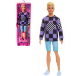 Păpușă Barbie Ken «Fashionist în pulover cu carouri» Păpușile Barbie Ken sunt cunoscute pentru diversitatea lor: aspectul lor unic și modern te inspiră să creezi istorii din lumea reală și să visezi fără limite. Toate păpușile diferă în fizic, culoarea ochilor, păr, piele, precum și ținute elegante. Păpușile sunt concepute pentru a reflecta lumea în care trăiesc copiii astăzi. Copiii le pot colecta pentru scenarii de joacă nesfârșite, recreându-și propriul stil și descoperind universul Barbie!Această păpușă Ken are o siluetă standard și poartă un pulover în culori mov și negru cu inimă în carouri și pantaloni scurți din denim. Tenișii albi completează aspectul său modern și elegant. Părul blond, scurt tăiat al păpușii, este aranjat într-un updo îngrijit.În ambalajul de vinil cu fermoar se pot depozita păpuși Barbie sau ținute și accesorii Barbie. Alege păpușa care îți place cel mai mult sau cea care seamănă cu tine, prietenii sau familia tăi. Adunăle pe toate la un loc pentru o prezentare de modă, o petrecere sau o plimbare!Păpușile Barbie nu pot rezista fără sprijin. Pantofii plati sunt potriviti pentru papusi cu glezne articulate sau picioare plate. Culorile și aspectul pot varia.