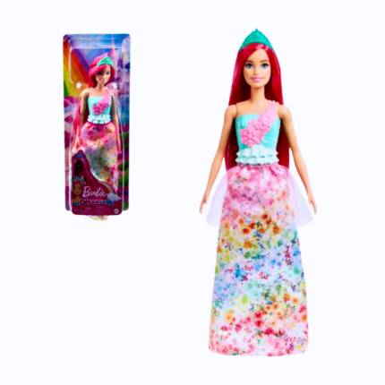 Păpușa Barbie Dreamtopia "Prințesa cu părul roz"
