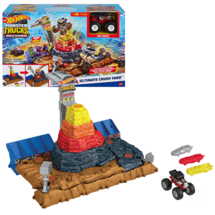 Hot Wheels Monster Trucks ARENA SMASHERS "BONE SHAKER" Игровой набор