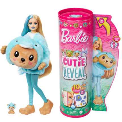 Кукла Barbie Cutie Reveal "Плюшевый мишка в роли дельфина"